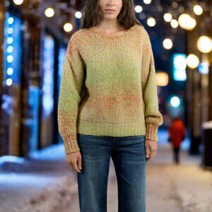 NWT Molly Bracken Lime Green Sweater